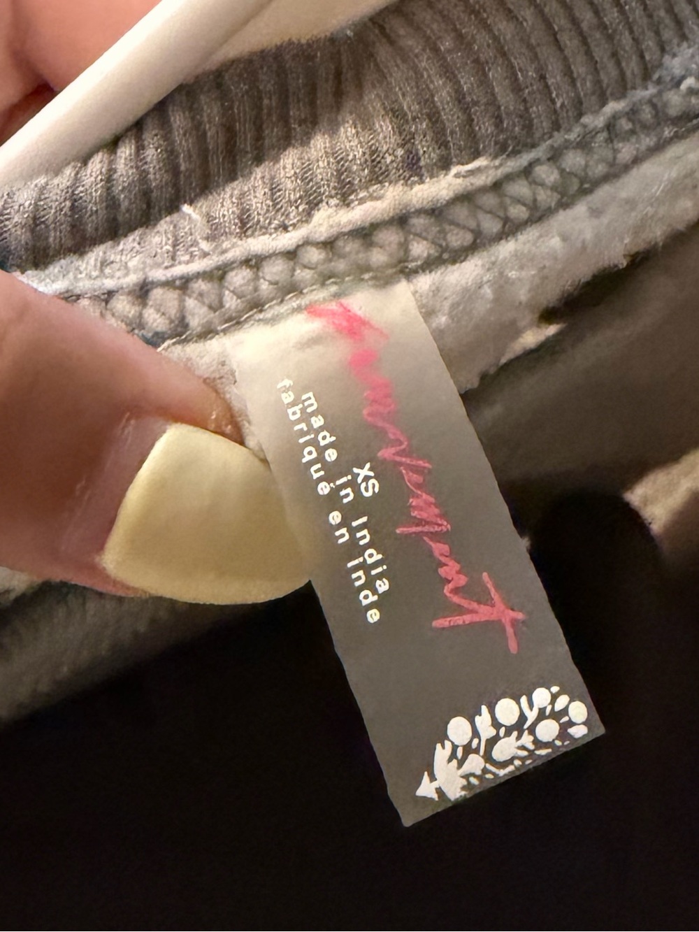 Free people oversized cropped sweatshirt - Picture 3 of 3